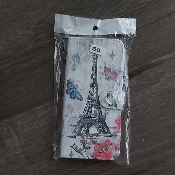 SAMSUNG Galaxy S8 Wallet Cell Phone Case - Picture 1 of 2